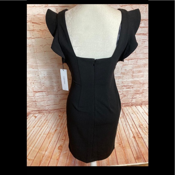 Calvin Klein Ruffle Sleeve Sheath Dress - Picture 5 of 5